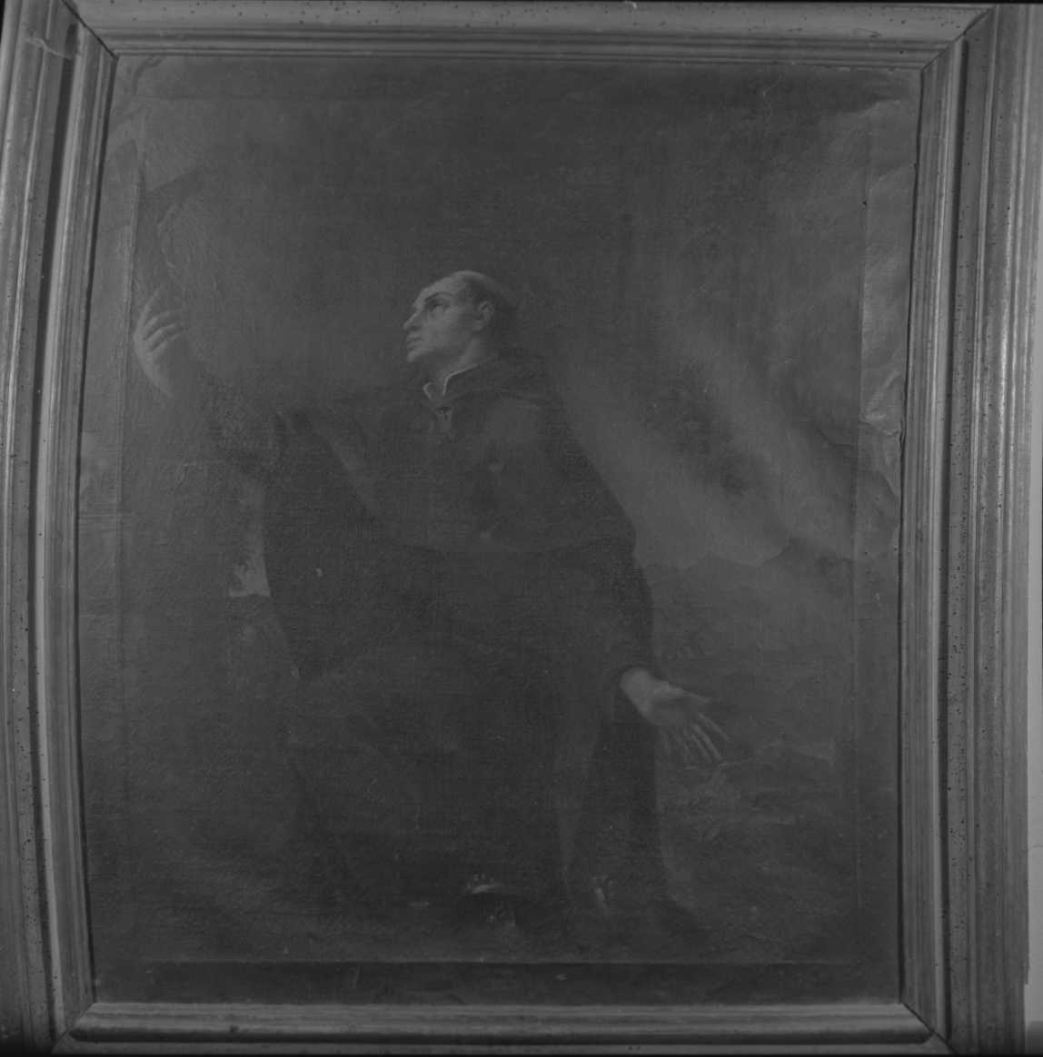 Santo agostiniano (o servita), Santo (dipinto) - ambito romagnolo (seconda metà sec. XVII)