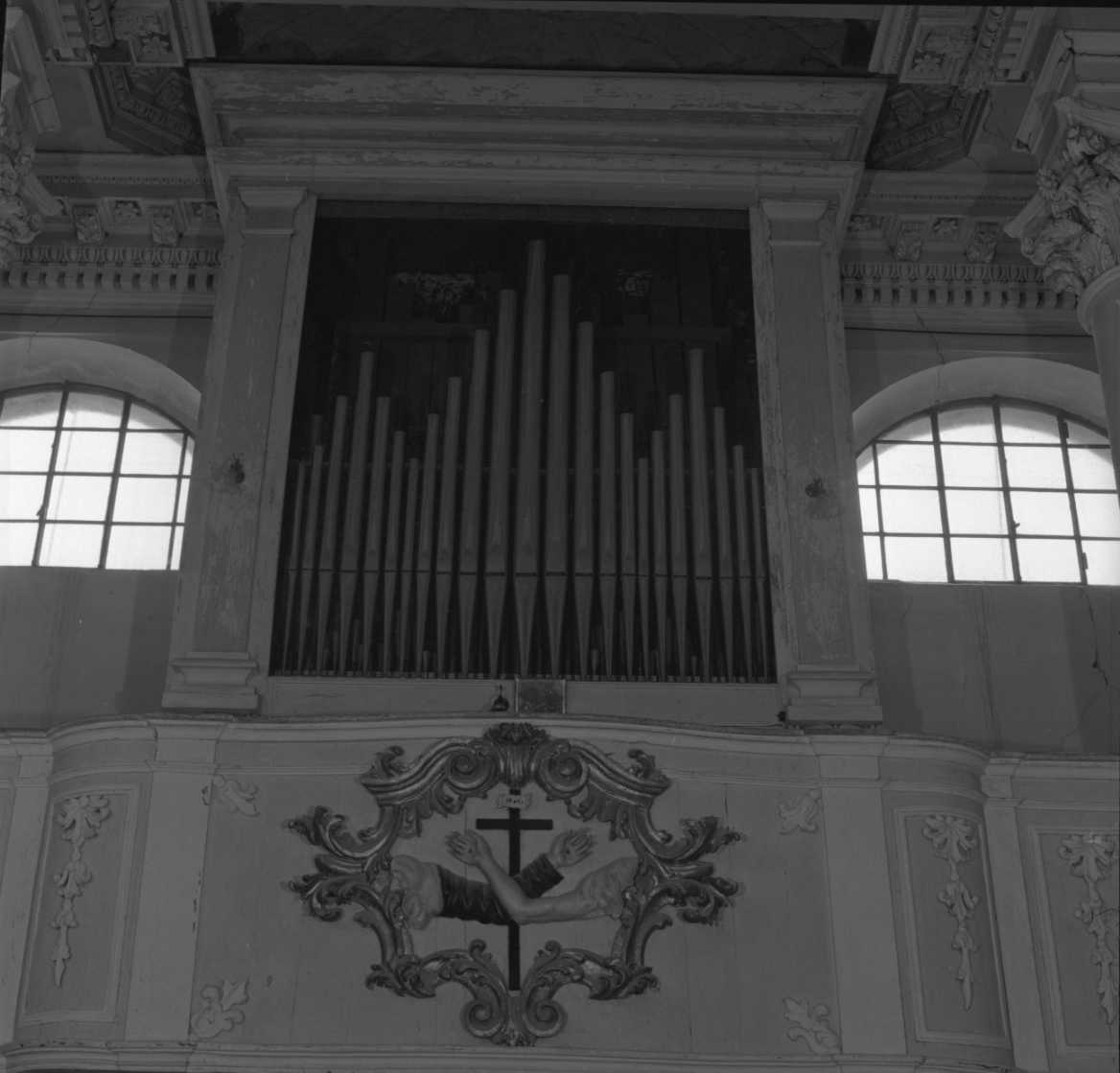 tribuna d'organo - ambito romagnolo (seconda metà sec. XIX)