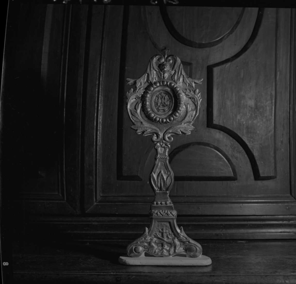 reliquiario-ostensorio - ambito romagnolo (seconda metà sec. XVIII)