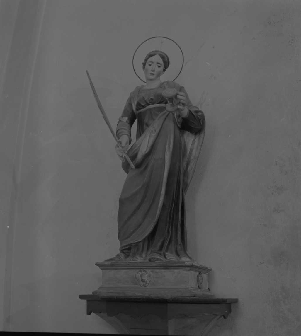 Santa Lucia, Santa Lucia (statua) - ambito bolognese-emiliano (seconda metà sec. XVIII)