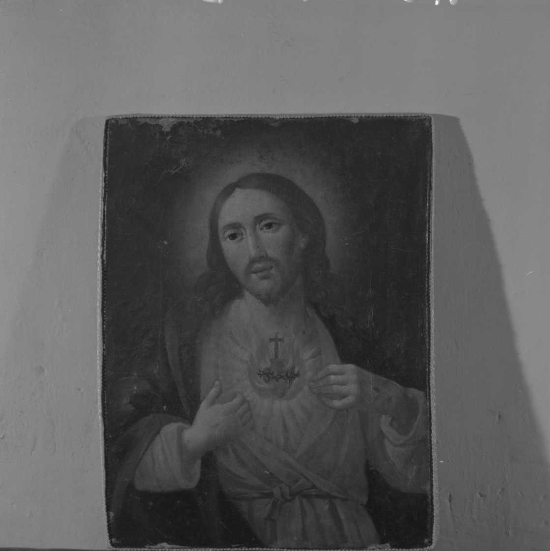 Sacro Cuore di Gesu', Sacro Cuore di Gesù (dipinto) - ambito romagnolo (seconda metà sec. XVIII)