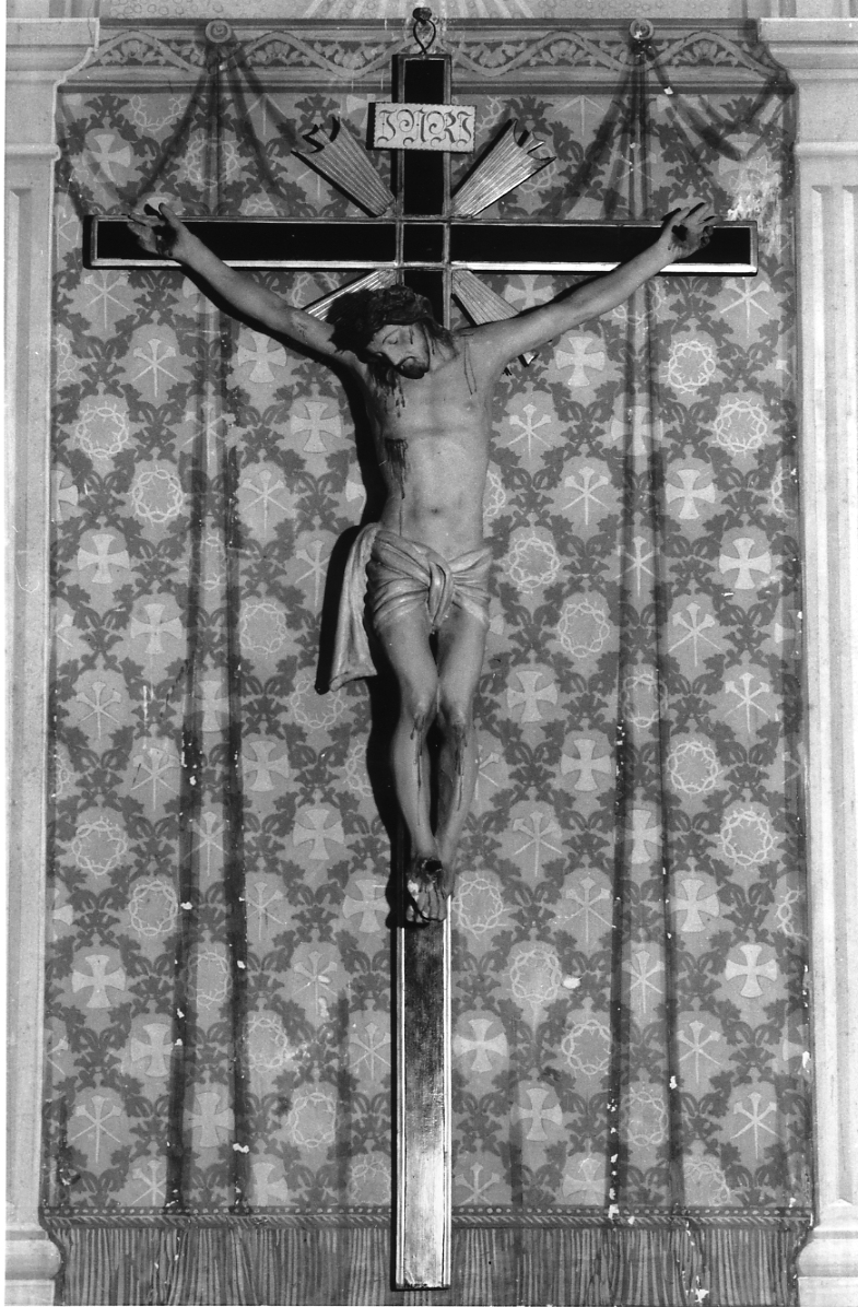 Cristo crocifisso (crocifisso) - bottega romagnola (seconda metà sec. XVIII)