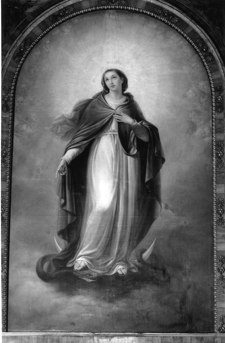 Madonna Immacolata (pala d'altare) di Kaiser Camillo (metà sec. XIX)