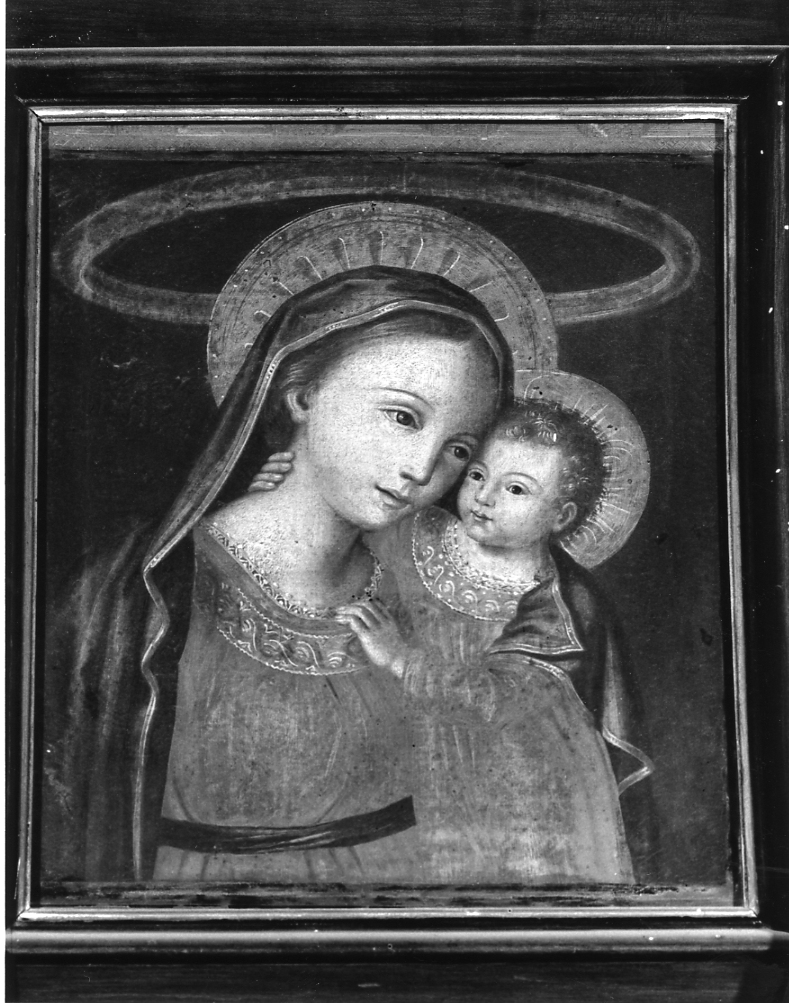 Madonna del Buonconsiglio, Madonna con Bambino (dipinto) - ambito romagnolo (sec. XVIII, sec. XIX)