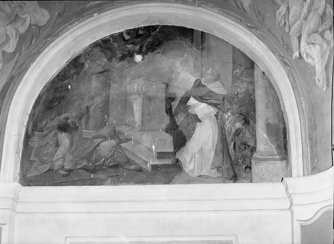 Episodi della vitadi S. Pietro Martire (dipinto) di Milani Giuseppe (metà sec. XVIII)