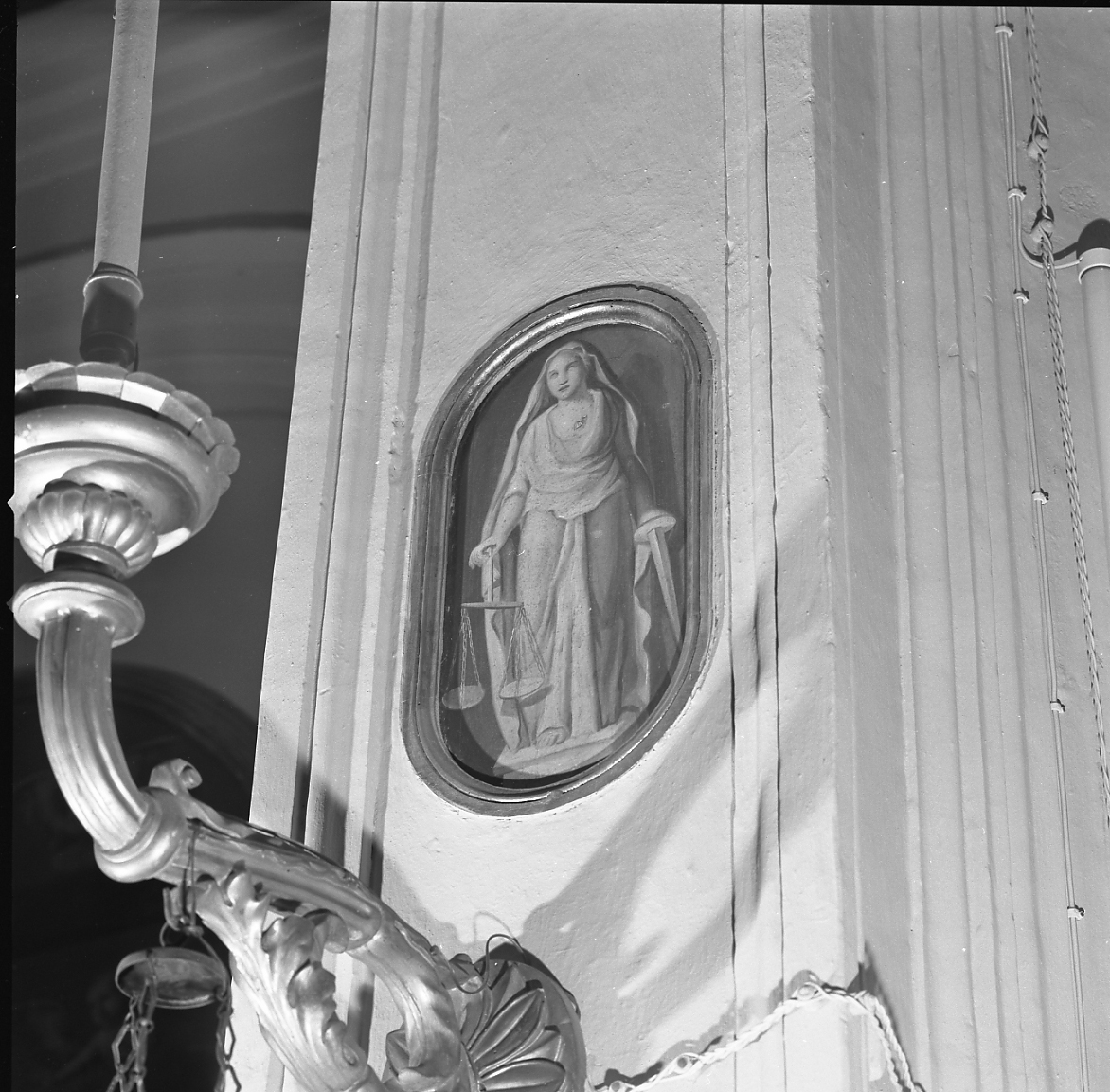 Giustizia (dipinto) di Costa Giovan Battista (secondo quarto sec. XVIII)