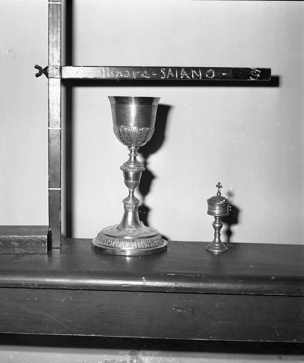 pisside da viatico, opera isolata di Valducci (sec. XIX)