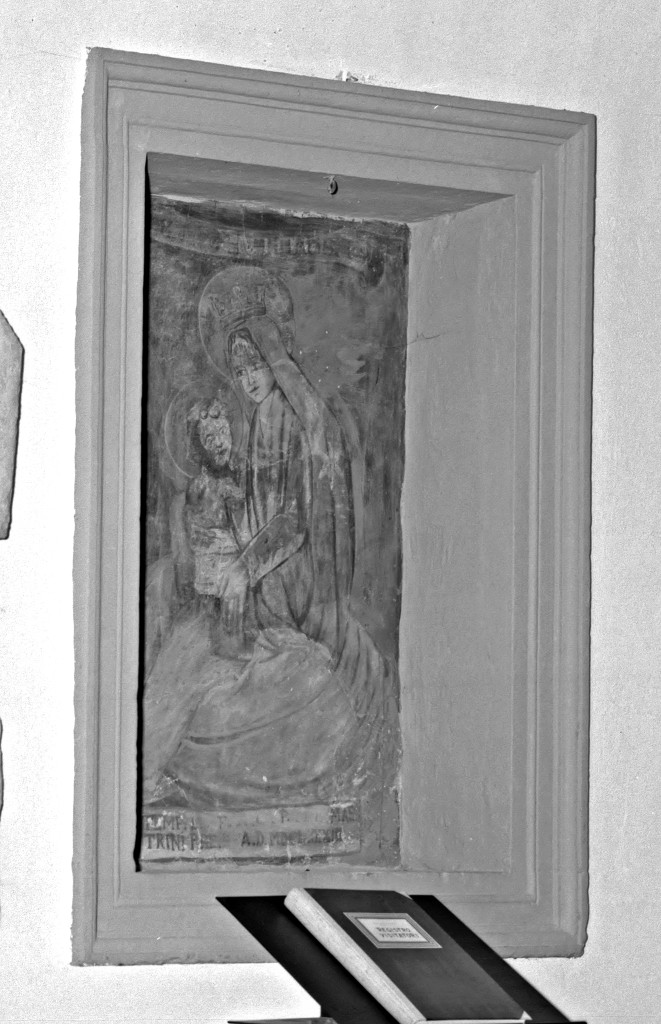 Madonna dell'Umiltà, Madonna con Bambino e Sant'Antonio da Padova (dipinto) - ambito fiorentino (sec. XVII)