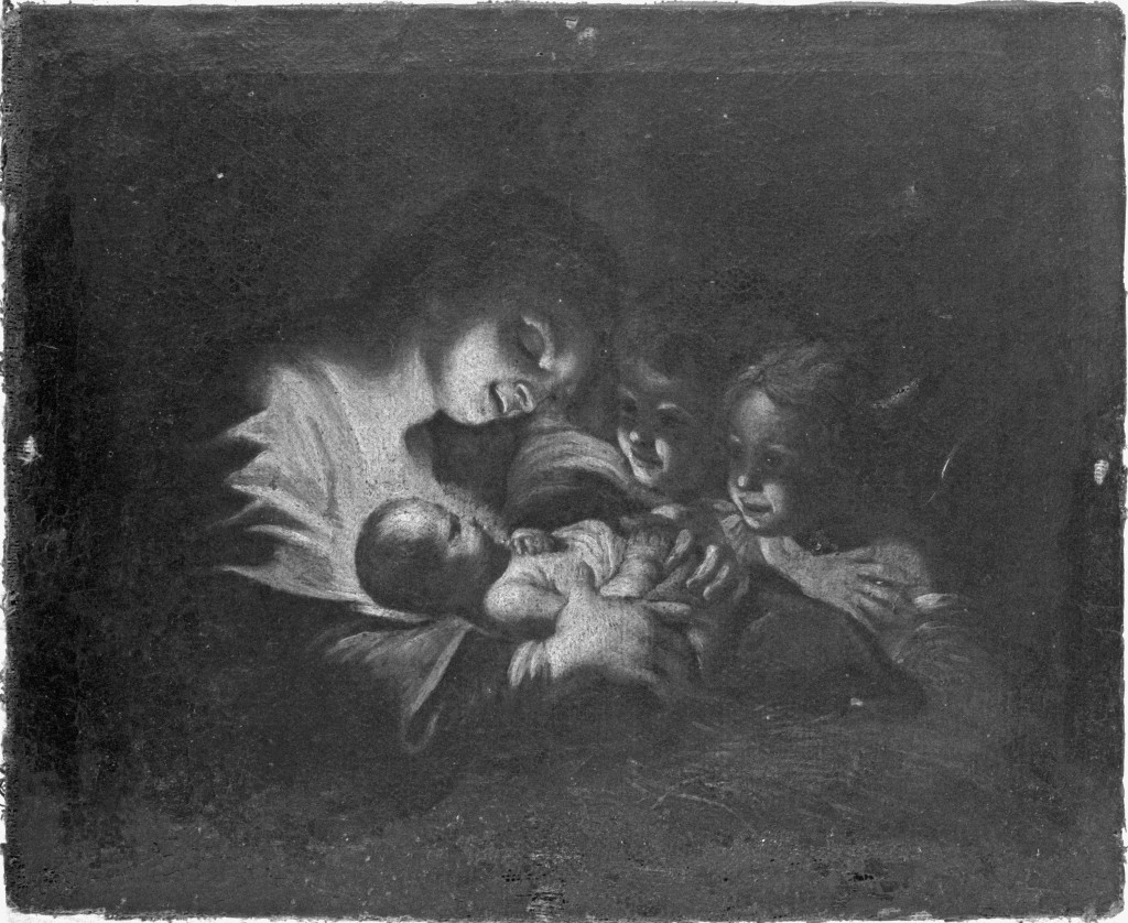 natività di Gesù (dipinto) di Cignani Carlo (maniera) (prima metà sec. XVIII)