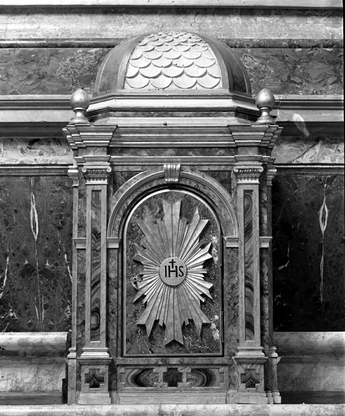 tabernacolo - a tempietto - ambito romagnolo (sec. XVII)