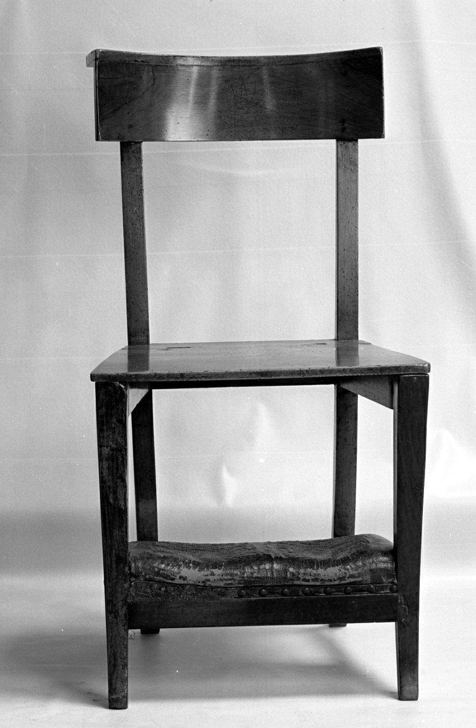 sedia con inginocchiatoio - manifattura romagnola (fine/inizio secc. XIX/ XX)