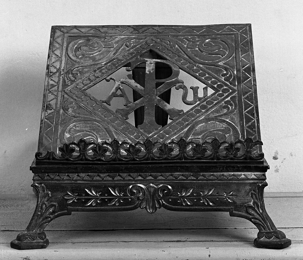 leggio - produzione romagnola (fine/inizio secc. XIX/ XX)