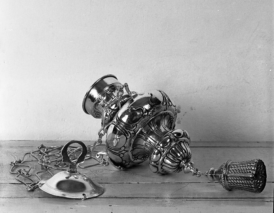 lampada pensile - manifattura romagnola (sec. XVIII)