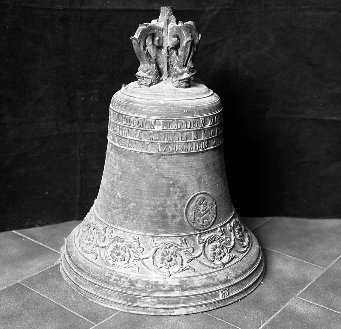 campana - manifattura italiana (sec. XIX)