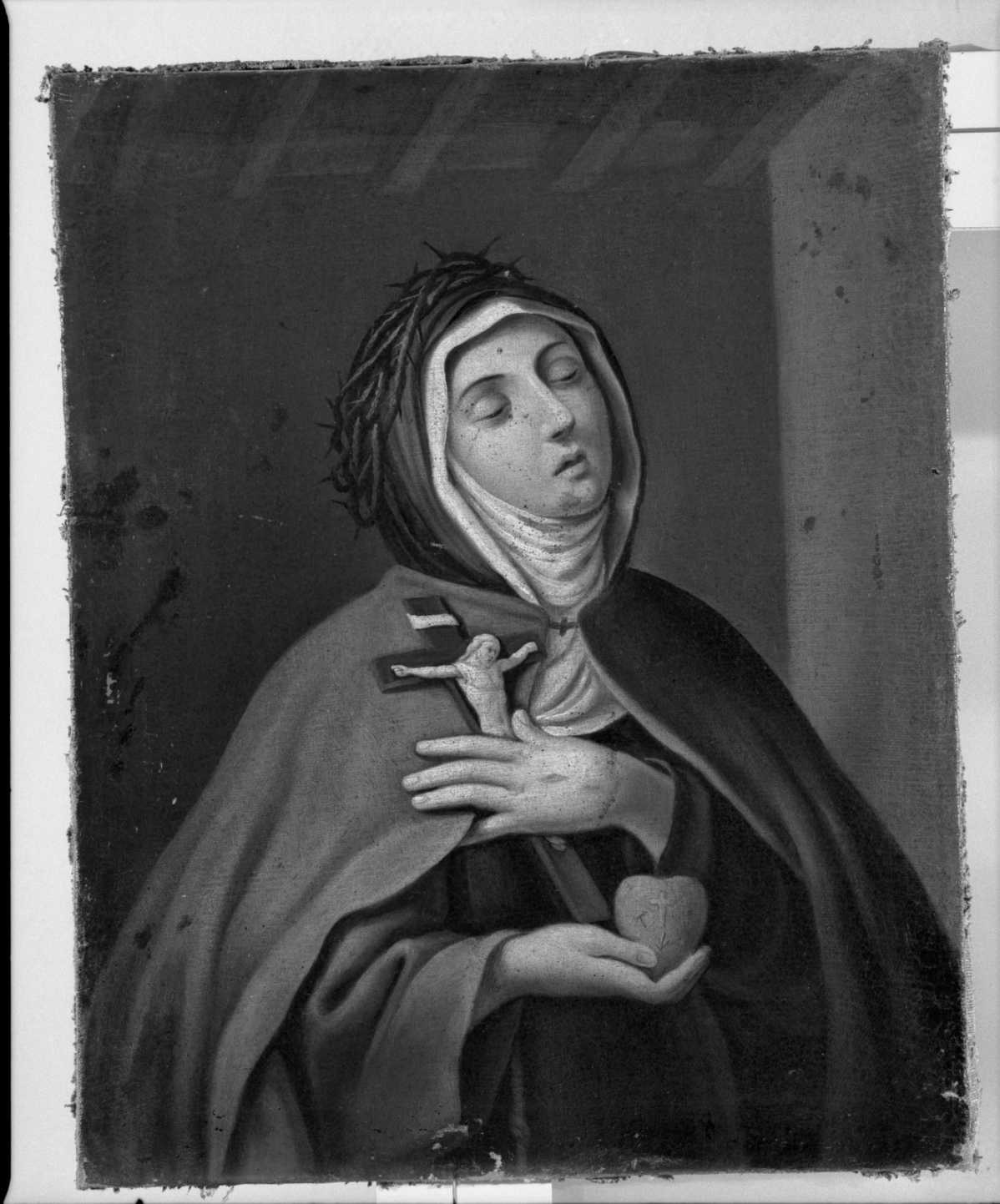 Santa Veronica Giuliani, Santa (dipinto) - ambito romagnolo (seconda metà sec. XIX)