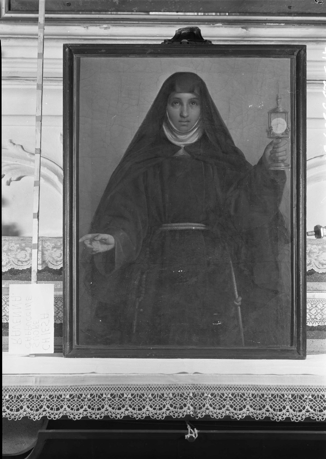 Santa Chiara (dipinto) - ambito romagnolo (sec. XIX)