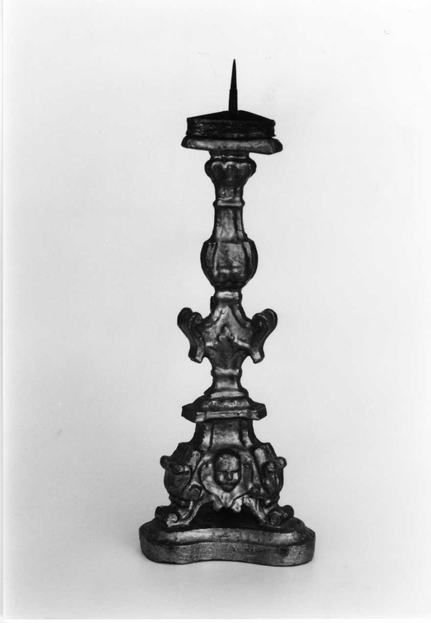 candeliere - bottega romagnola (prima metà sec. XIX)