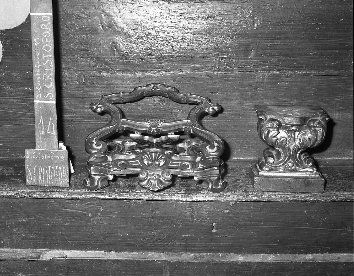 leggio d'altare, opera isolata - bottega emiliano-romagnola (secc. XVIII/ XIX)