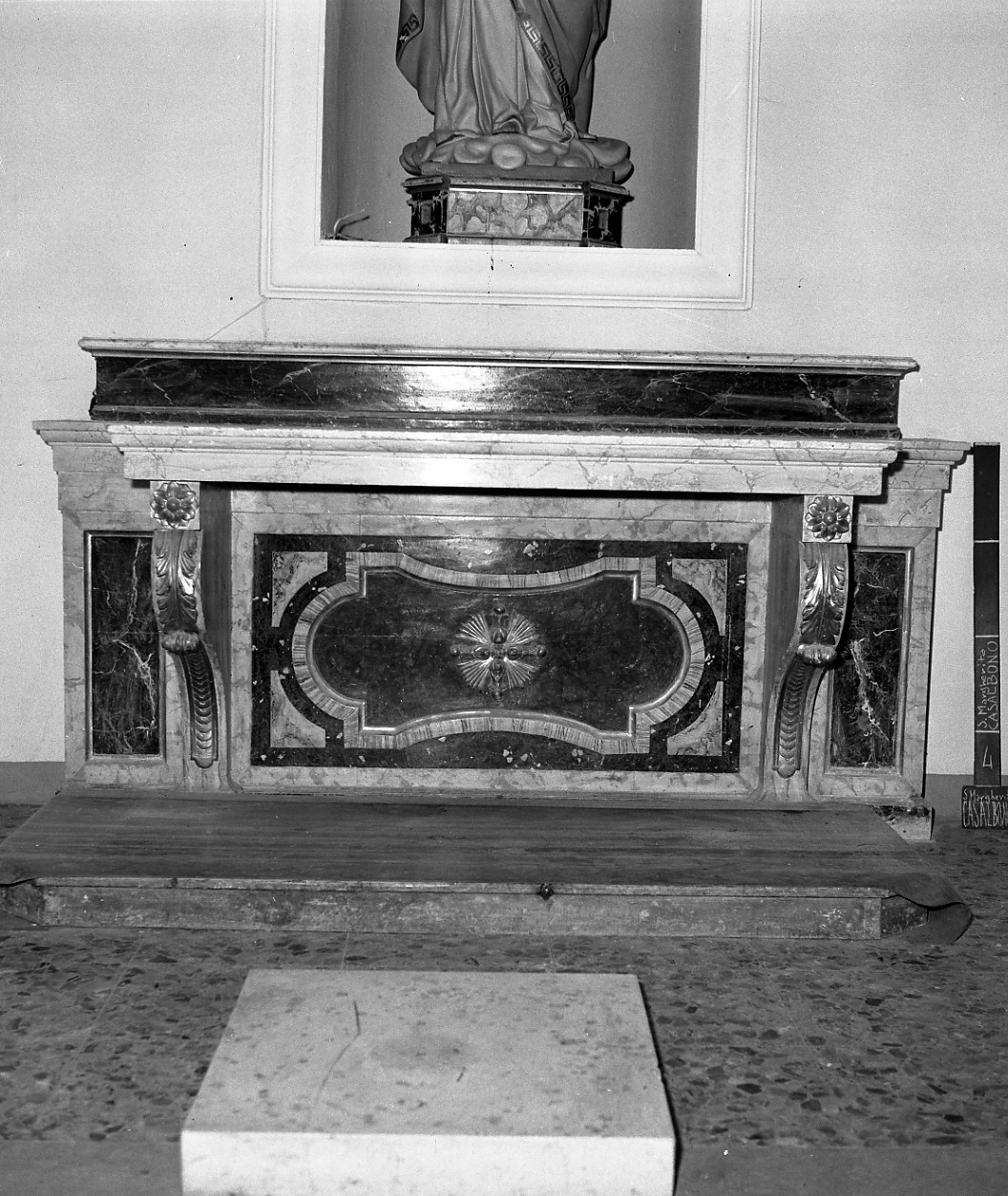 mensa d'altare, opera isolata - bottega emiliano-romagnola (fine sec. XVIII)