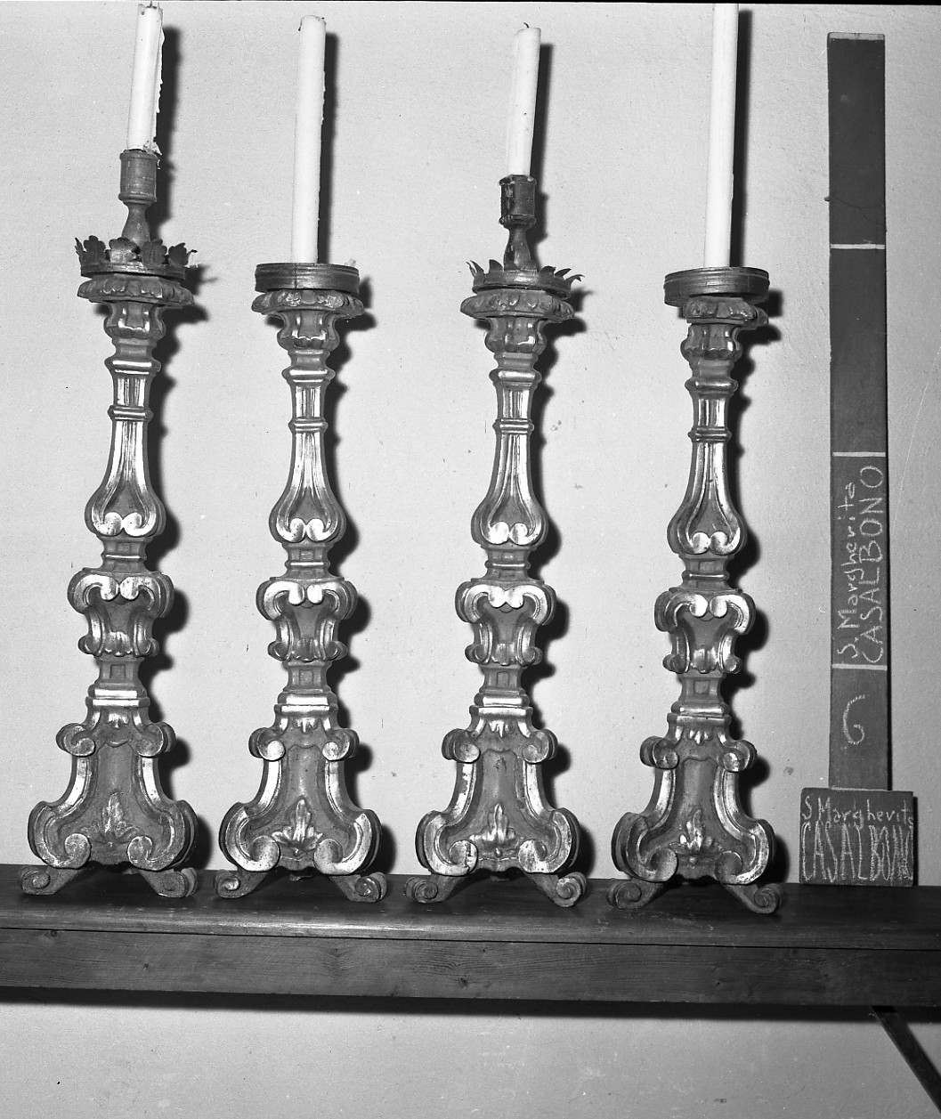 candeliere, serie - bottega emiliano-romagnola (sec. XVIII)