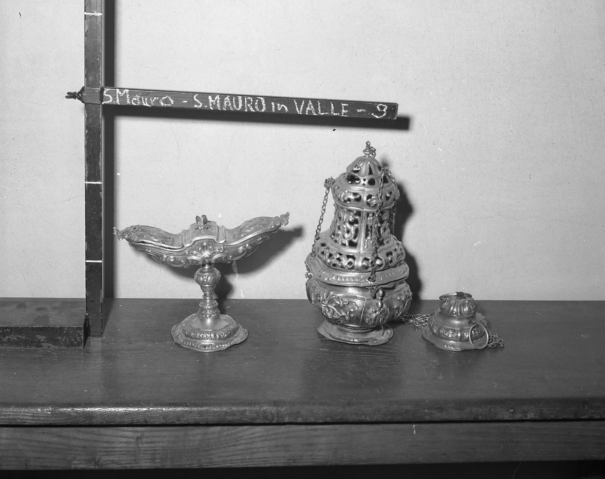 turibolo, elemento d'insieme - bottega emiliano-romagnola (sec. XVIII)