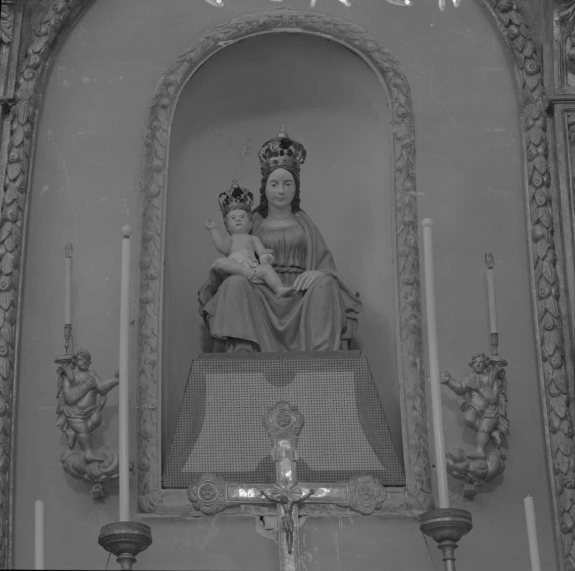 Madonna con Bambino, Madonna con Bambino (statua) - ambito italiano (seconda metà sec. XVII)