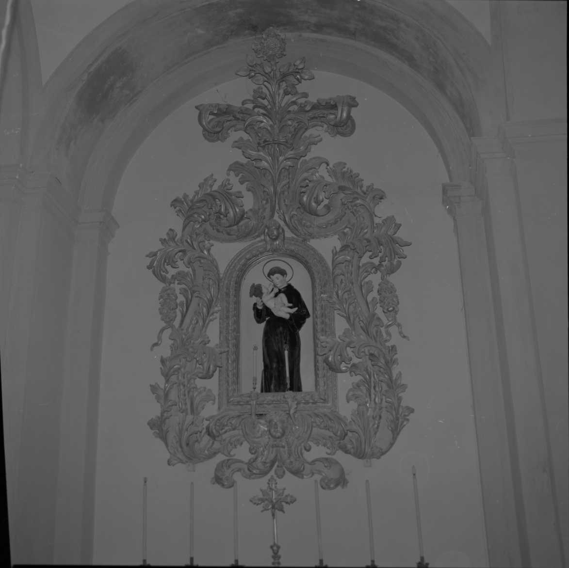 mostra di nicchia di Silvestri Bartolomeo (secondo quarto sec. XVIII)