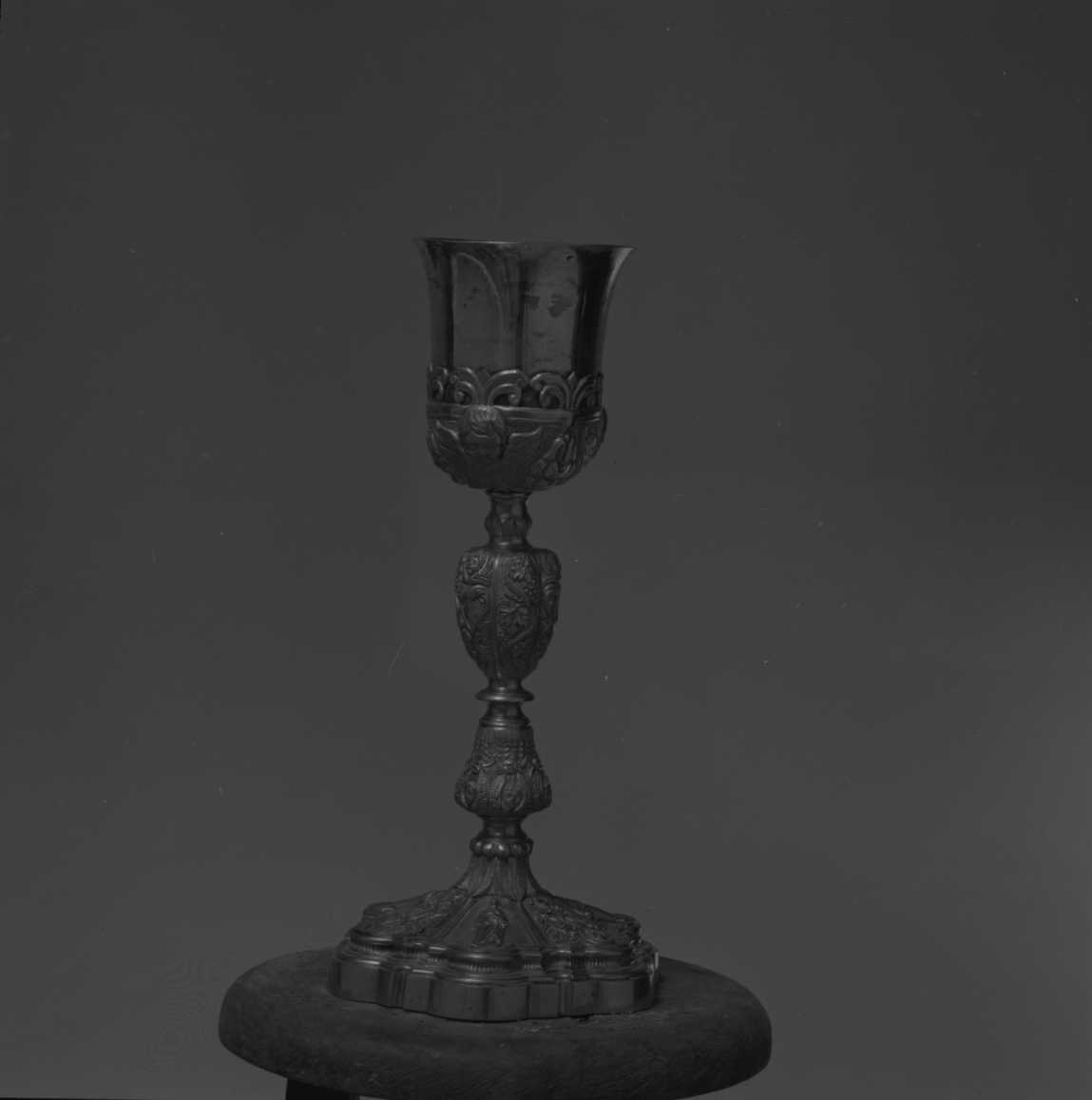 calice - ambito romagnolo (seconda metà sec. XIX)