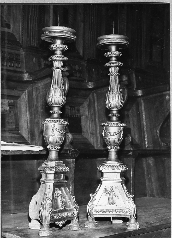 candeliere - bottega romagnola (fine sec. XVIII)