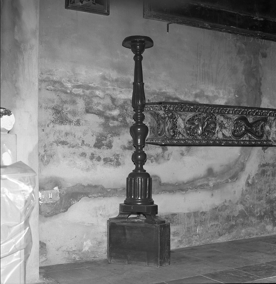 candeliere - bottega romagnola (prima metà sec. XIX)