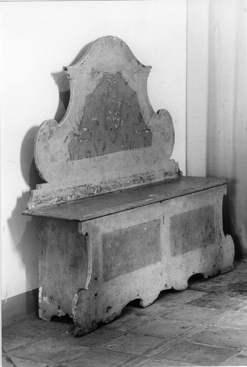 cassapanca, coppia di Mureti Ignazio, Bellatti Giovanni Battista (sec. XVIII)