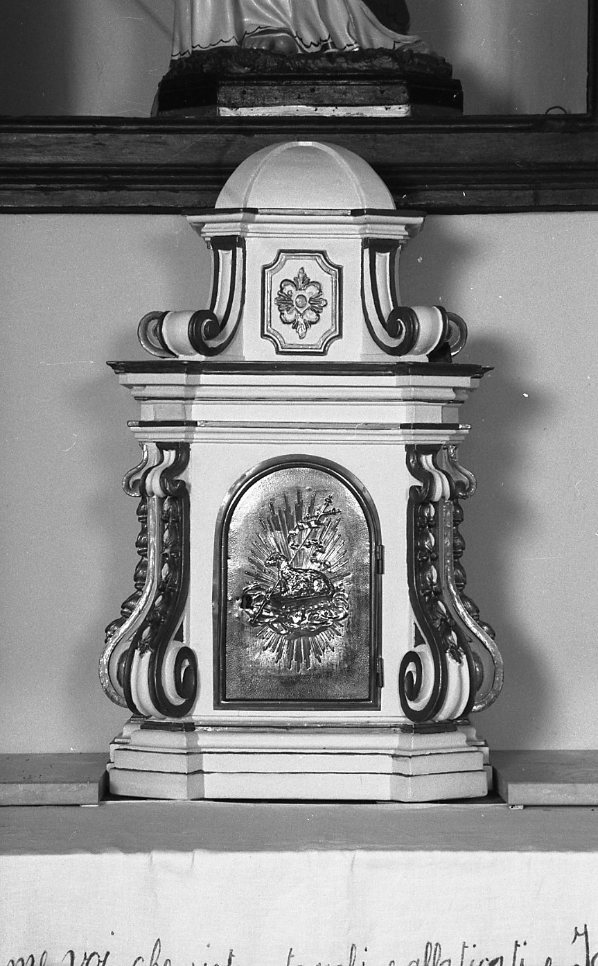 tabernacolo - a tempietto - bottega romagnola (fine/inizio secc. XVIII/ XIX)