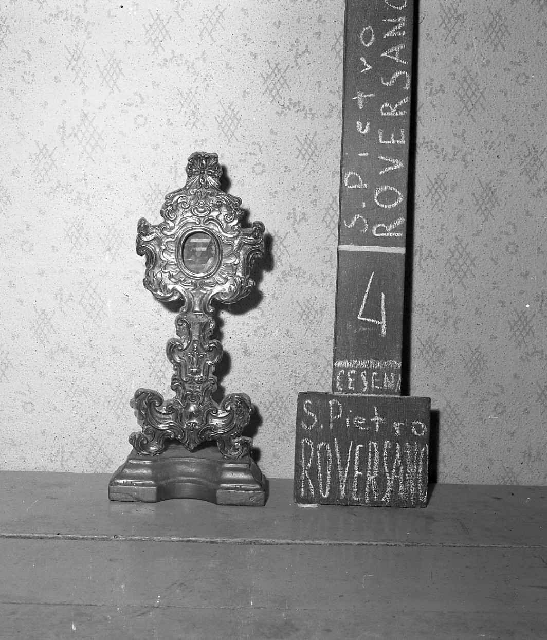 reliquiario - a ostensorio, opera isolata - bottega emiliano-romagnola (sec. XVIII)