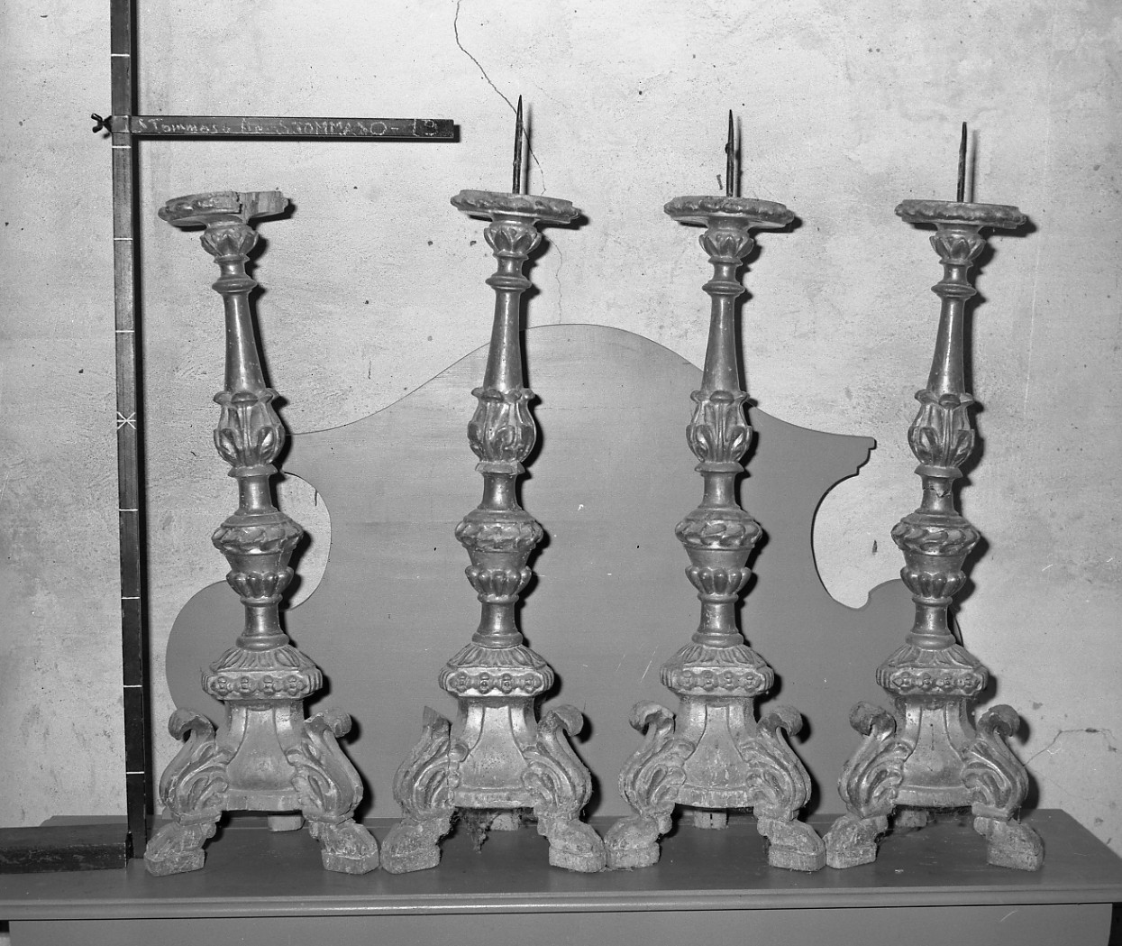 candeliere, serie - bottega romagnola (sec. XVIII)