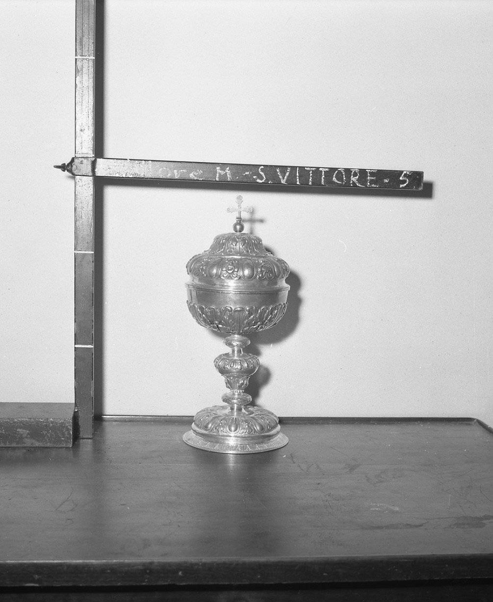 pisside, opera isolata - bottega Italia centro-settentrionale (sec. XVII)