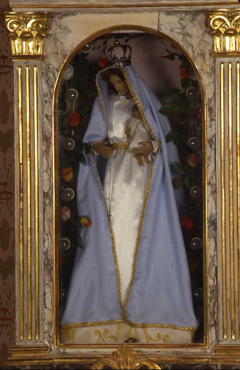 Madonna (statuetta devozionale, opera isolata) - bottega emiliano-romagnola (sec. XIX)