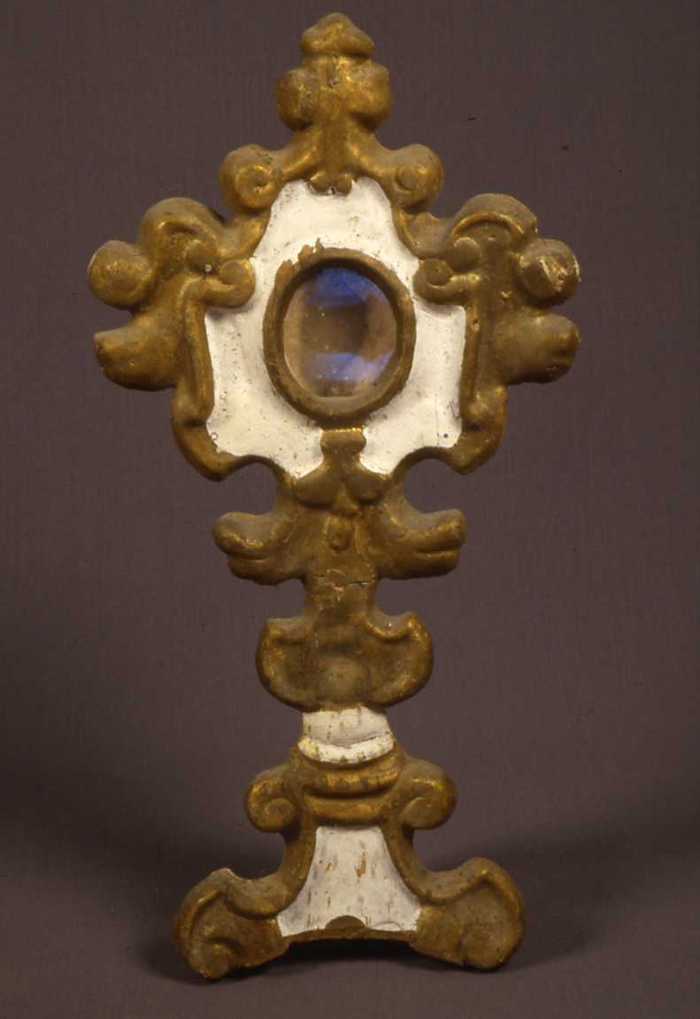 reliquiario - a ostensorio, opera isolata - bottega emiliano-romagnola (sec. XVIII)