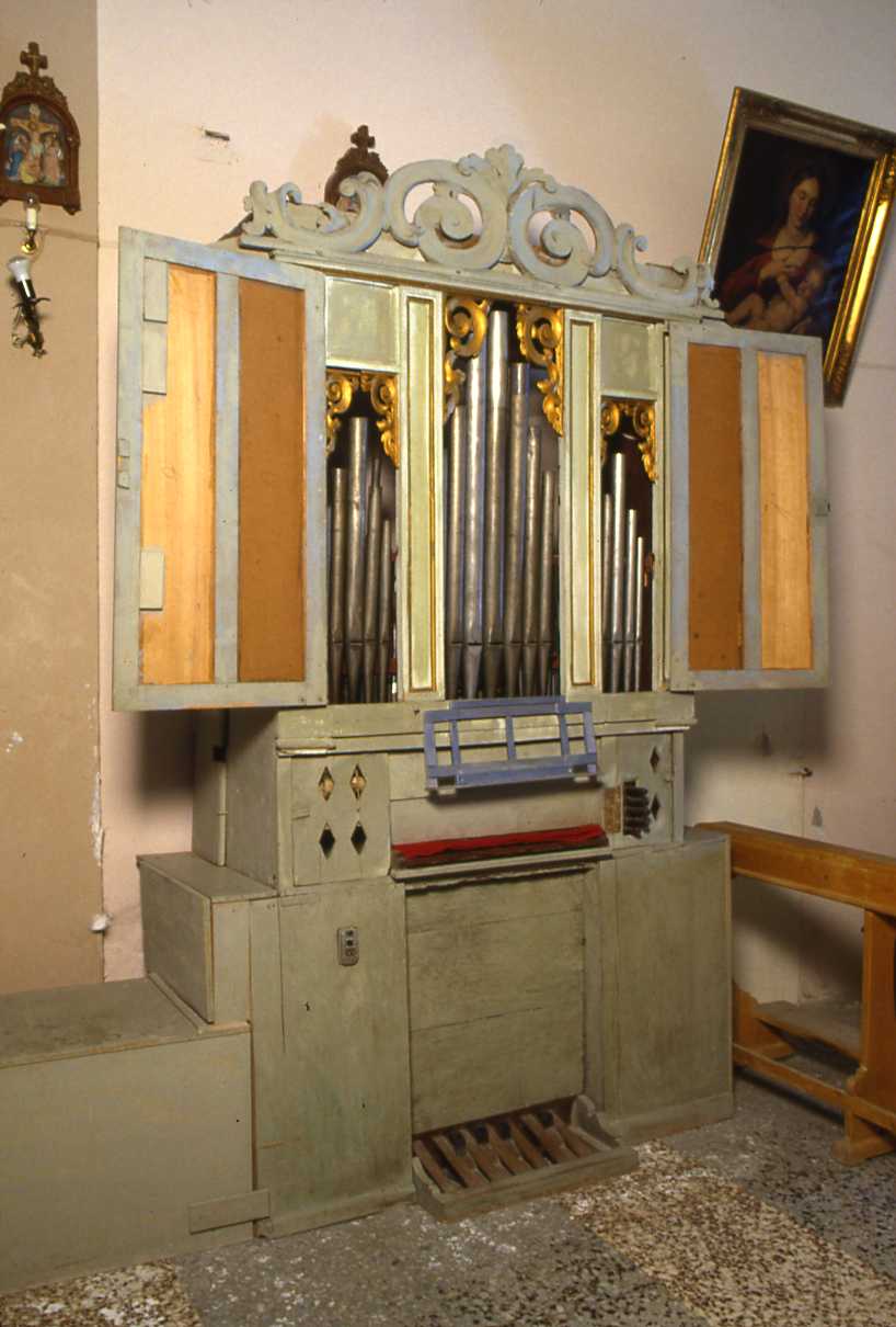 cassa d'organo, opera isolata - bottega emiliano-romagnola (sec. XVII)