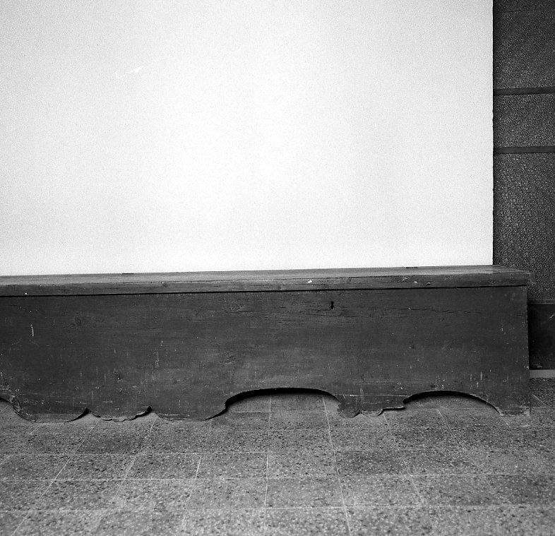 cassapanca - manifattura romagnola (sec. XVIII)