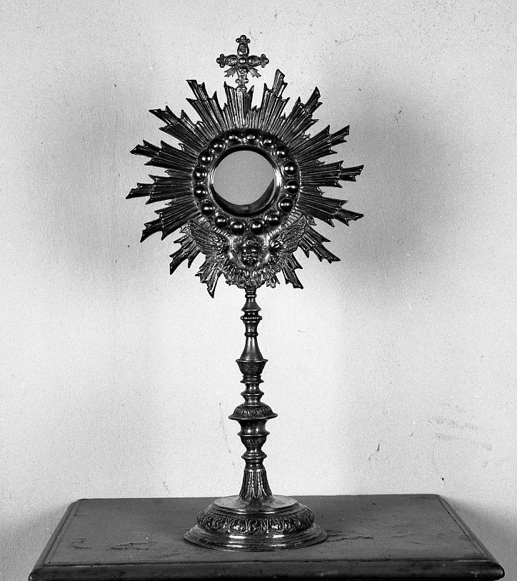 ostensorio - manifattura romagnola (sec. XIX)