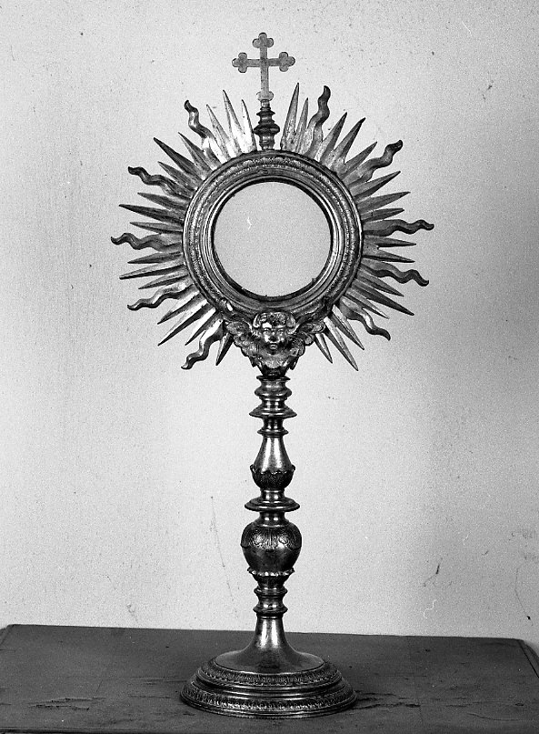 ostensorio - manifattura romagnola (sec. XIX)