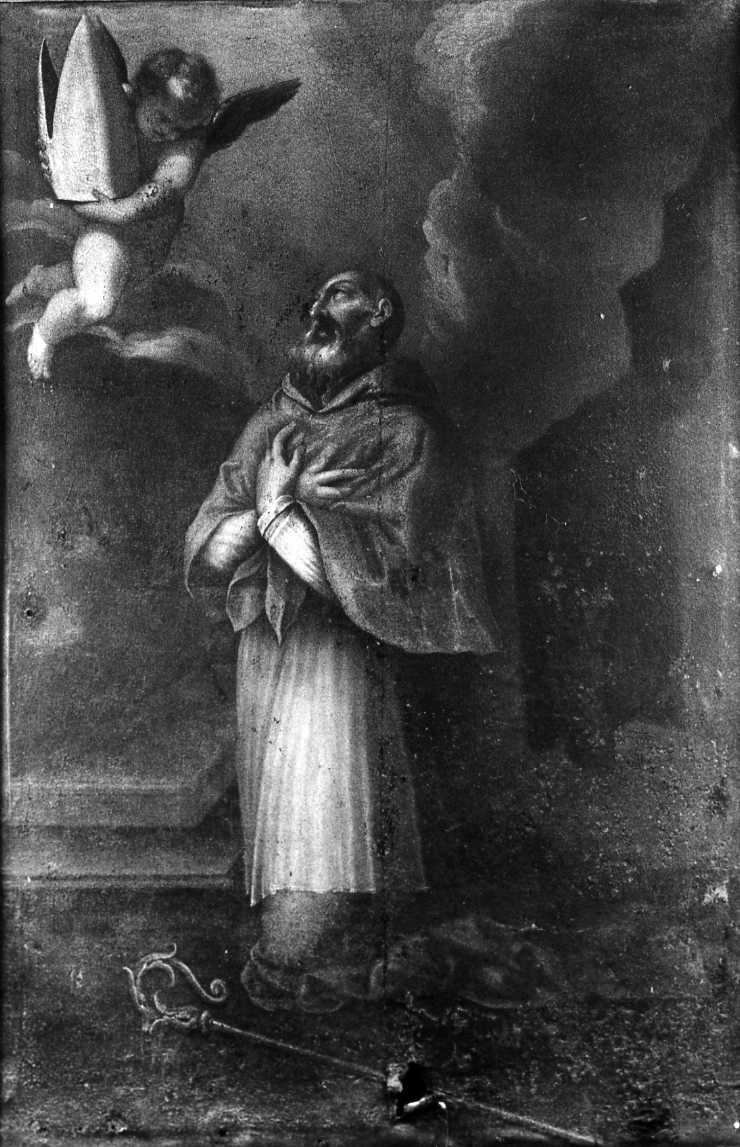Santo vescovo (dipinto) - ambito romagnolo (sec. XVIII)