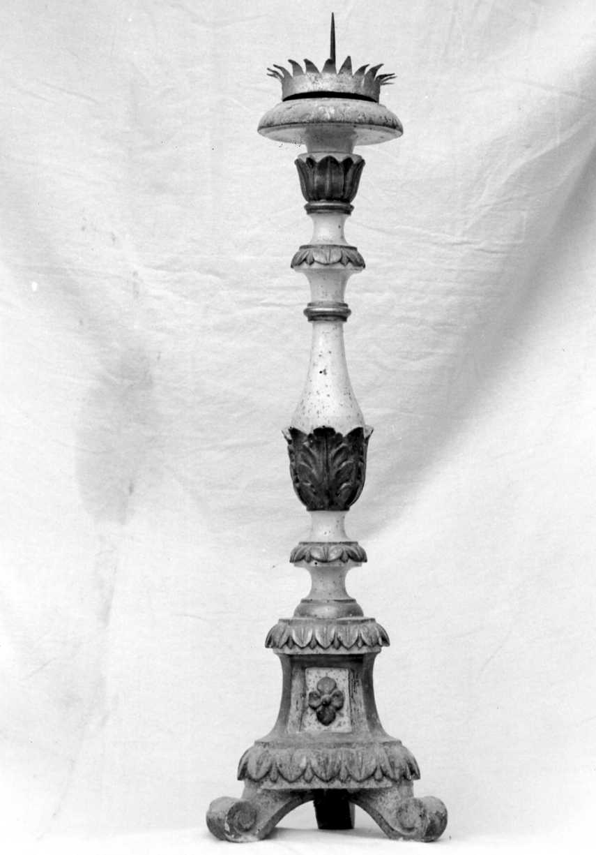 candeliere - manifattura romagnola (prima metà sec. XIX)