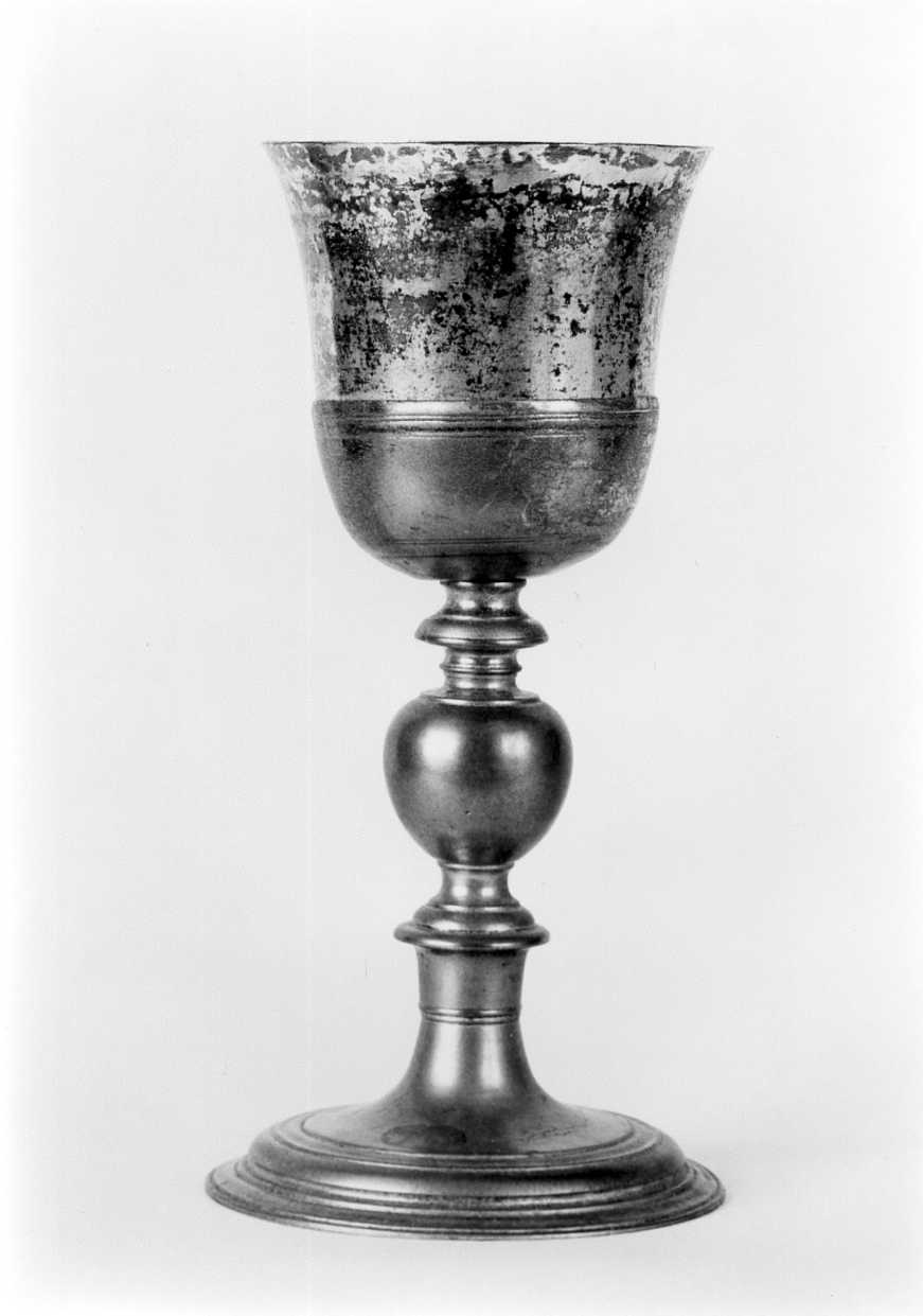 calice - manifattura romagnola (prima metà sec. XVII)