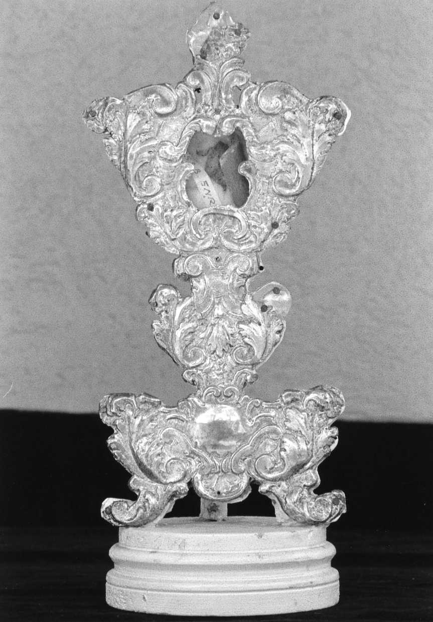 reliquiario - a ostensorio - manifattura romagnola (seconda metà sec. XVII)