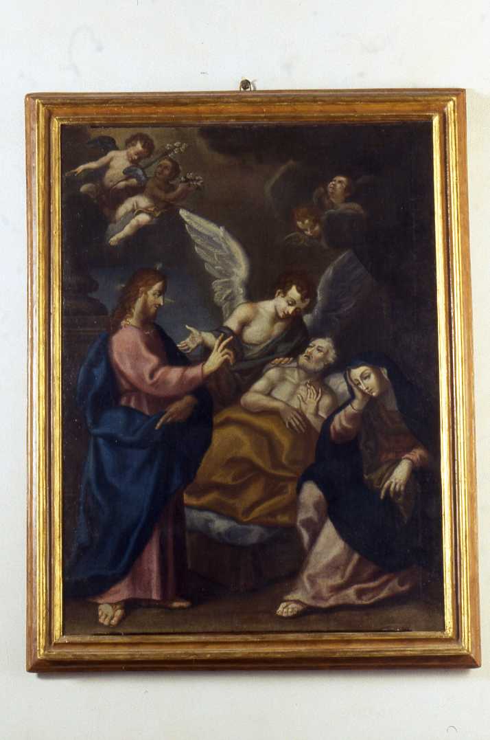 morte di San Giuseppe (dipinto) - ambito romagnolo (seconda metà sec. XVIII)