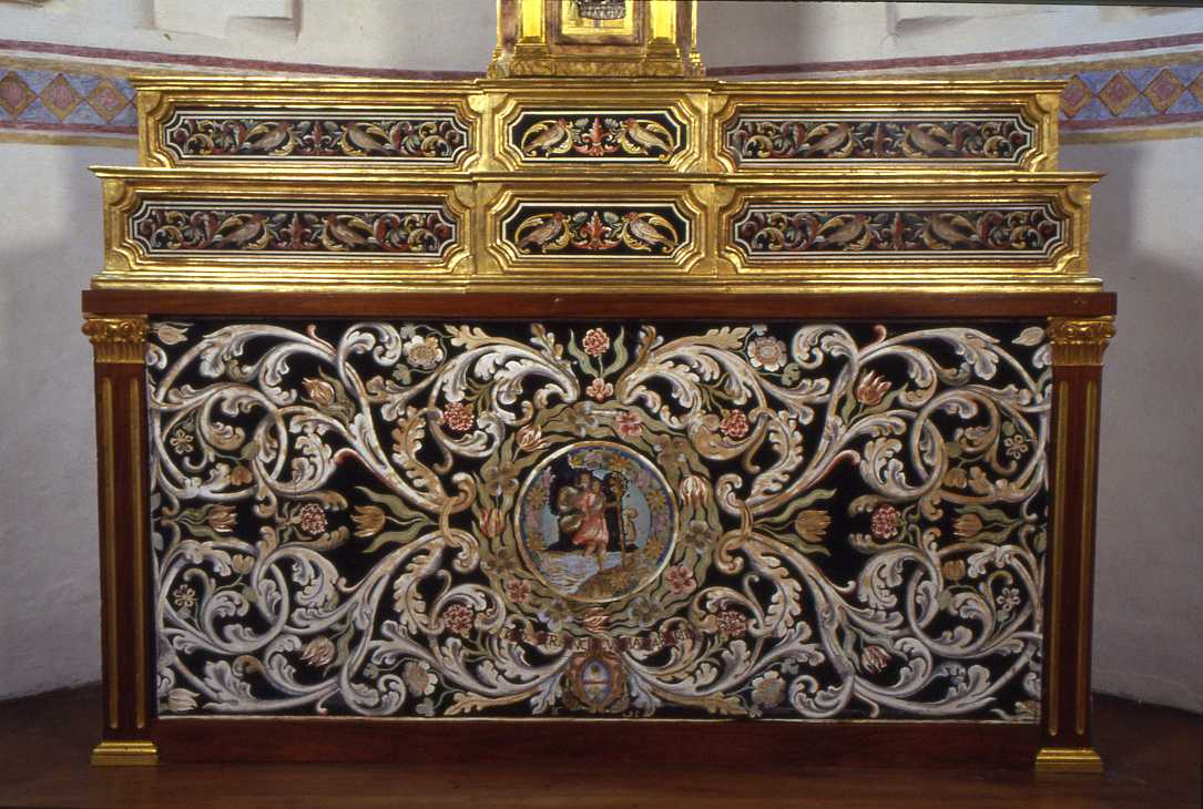 altare maggiore - ambito romagnolo (sec. XIX)