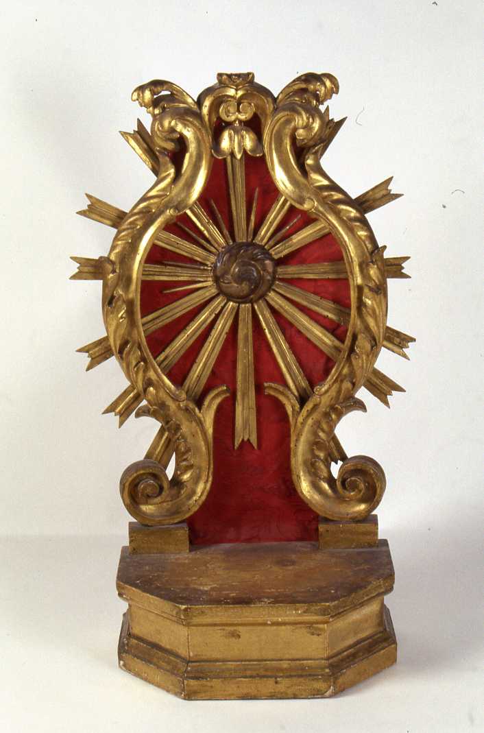 tronetto per esposizione eucaristica - ambito romagnolo (sec. XVIII)