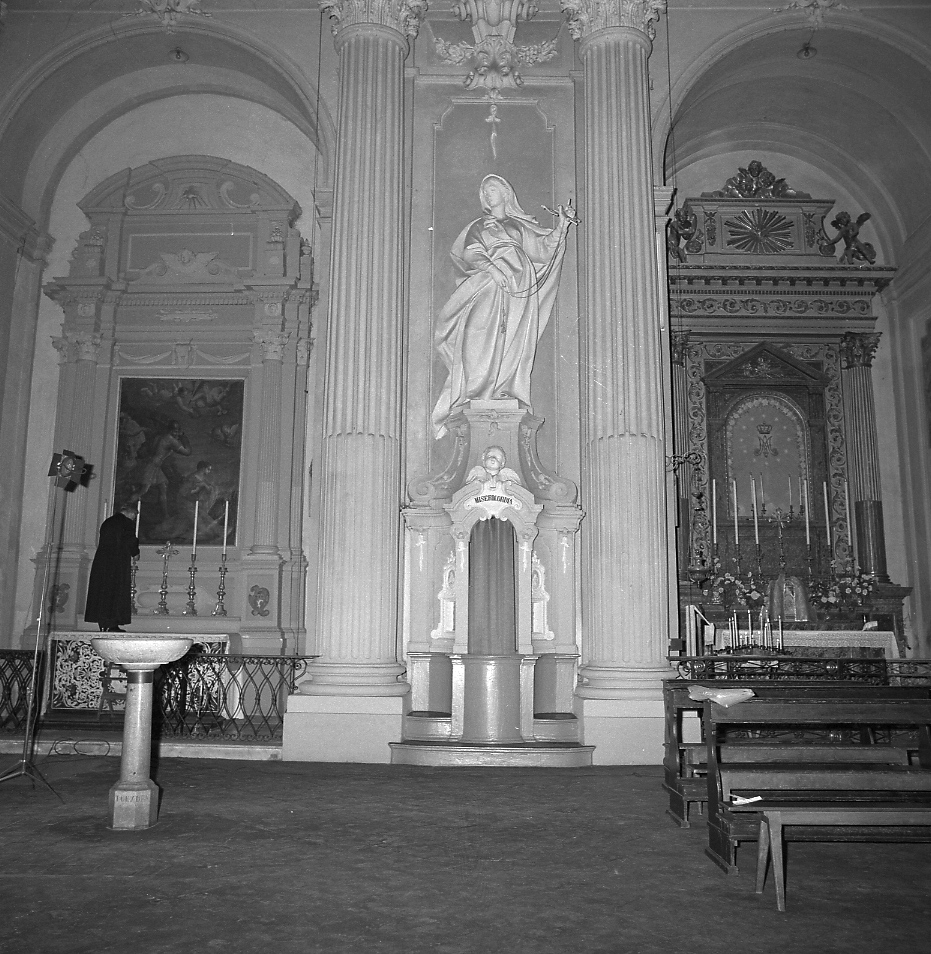 Misericordia (scultura) di Piò Angelo (seconda metà sec. XVIII)