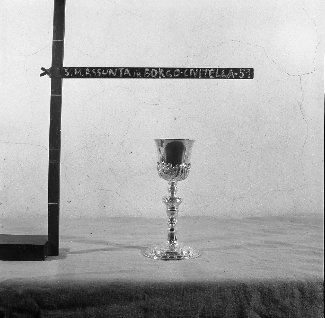 calice - bottega romagnola (sec. XIX)